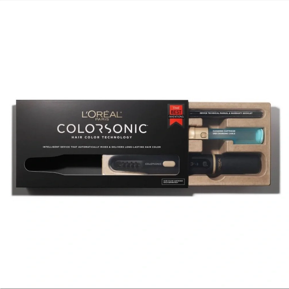 L'Oreal Paris Colorsonic Hair Color Device- opened